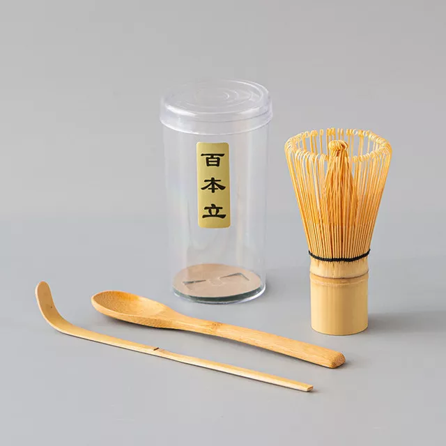 Bamboo Matcha & SuperLatte Whisk & Scoop Set - Coffee Supplies